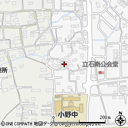 群馬県藤岡市立石430周辺の地図