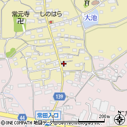 長野県佐久市常田318周辺の地図