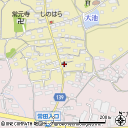 長野県佐久市常田318周辺の地図