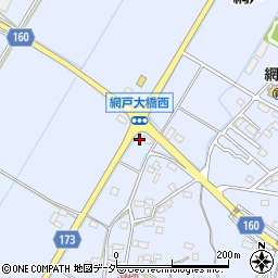 栃木県小山市網戸1167周辺の地図