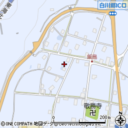 岐阜県大野郡白川村飯島周辺の地図