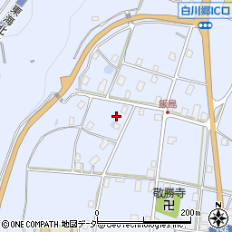 岐阜県白川村（大野郡）飯島周辺の地図