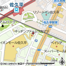 ヤンキー　佐久平店周辺の地図