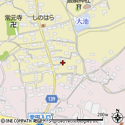 長野県佐久市常田315周辺の地図