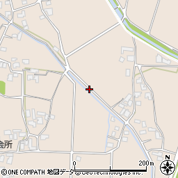 長野県安曇野市豊科下鳥羽周辺の地図