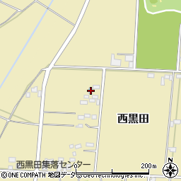 栃木県小山市西黒田616周辺の地図