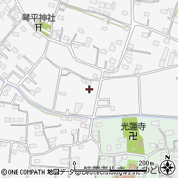 群馬県藤岡市立石879-4周辺の地図