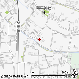 群馬県藤岡市立石873周辺の地図