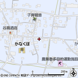 茨城県結城市鹿窪911-3周辺の地図