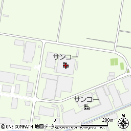 サンコー三田工場周辺の地図