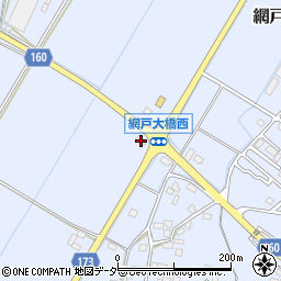 栃木県小山市網戸1153周辺の地図