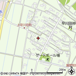 群馬県館林市上早川田町357周辺の地図