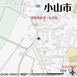 栃木県小山市横倉新田95-189周辺の地図
