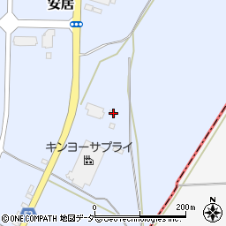 茨城県笠間市安居2717周辺の地図