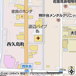 上州屋新太田店周辺の地図