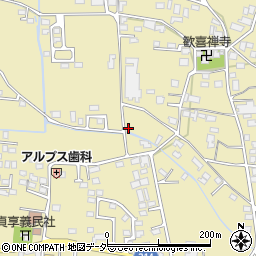 長野県安曇野市三郷明盛2965-4周辺の地図
