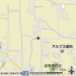長野県安曇野市三郷明盛3355-8周辺の地図