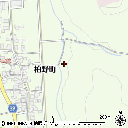 石川県加賀市柏野町ヘ周辺の地図