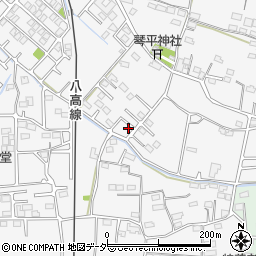 群馬県藤岡市立石861-7周辺の地図