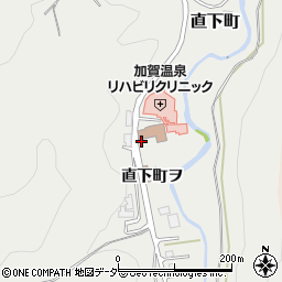 石川県加賀市直下町ヲ周辺の地図