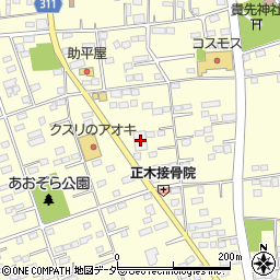 ジャストドラッグ新田店周辺の地図