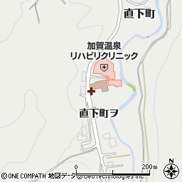 石川県加賀市直下町（ヲ）周辺の地図