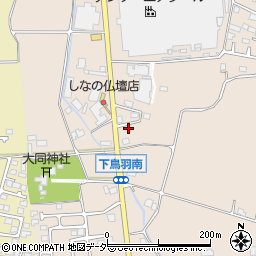 長野県安曇野市豊科873-18周辺の地図