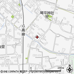 群馬県藤岡市立石861周辺の地図