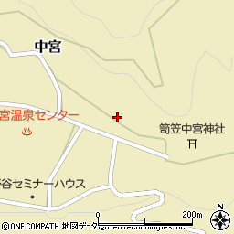 石川県白山市中宮ヘ-16周辺の地図