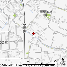 群馬県藤岡市立石861-4周辺の地図