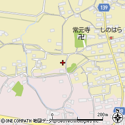 長野県佐久市常田436周辺の地図