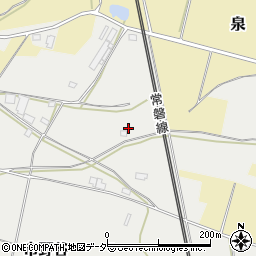 茨城県笠間市市野谷605周辺の地図