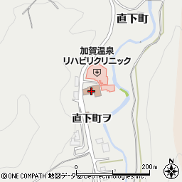 加賀温泉ケアセンター周辺の地図