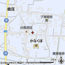 茨城県結城市鹿窪461周辺の地図
