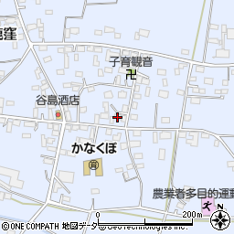 茨城県結城市鹿窪464周辺の地図