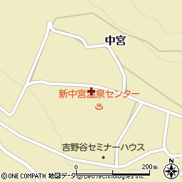 石川県白山市中宮ヨ1周辺の地図