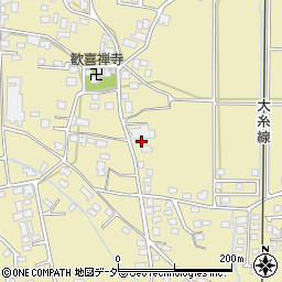 長野県安曇野市三郷明盛2877-2周辺の地図