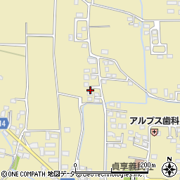 長野県安曇野市三郷明盛3354-12周辺の地図