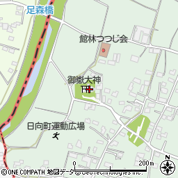 日向北辰講禊道場周辺の地図