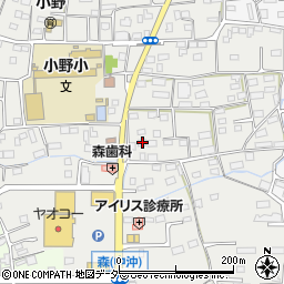 群馬県藤岡市森257周辺の地図