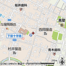 茨城県桜川市真壁町真壁57周辺の地図
