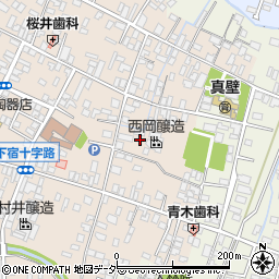 茨城県桜川市真壁町真壁56周辺の地図