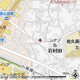 長野県佐久市岩村田西本町1096-1周辺の地図