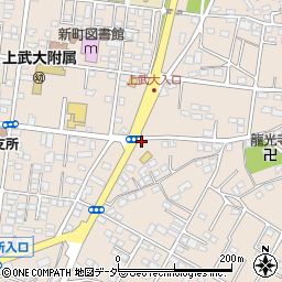 群馬銀行岩倉橋南 ＡＴＭ周辺の地図