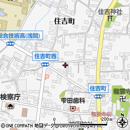 住吉町公民館周辺の地図