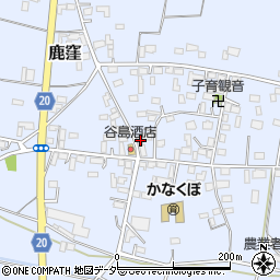 茨城県結城市鹿窪459周辺の地図
