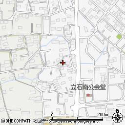 群馬県藤岡市立石438周辺の地図