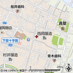 茨城県桜川市真壁町真壁53周辺の地図