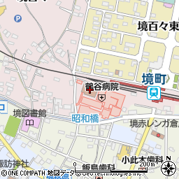 鶴谷病院周辺の地図