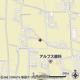長野県安曇野市三郷明盛3351-8周辺の地図